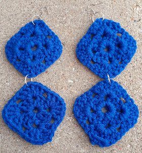 Handmade Vintage Crochet Earrings Kargo Fresh