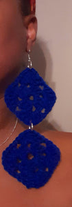 Handmade Vintage Crochet Earrings Kargo Fresh