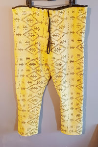 Handmade Vintage Mudcloth Pants Kargo Fresh