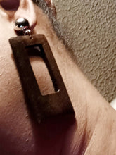 Load image into Gallery viewer, Handmade Wooden Clip Earrings Kargo Fresh
