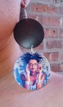 Load image into Gallery viewer, Handmade Wooden Lauryn Hill Earrings Kargo Fresh
