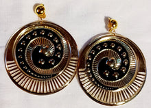 Load image into Gallery viewer, Handmade abstract Hammered Clip on Dangle Earrings Kargo Fresh
