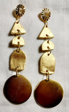 Load image into Gallery viewer, Handmade abstract clay earrings Kargo Fresh
