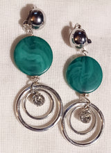 Load image into Gallery viewer, Handmade acrylic dangle clip on earrings Kargo Fresh
