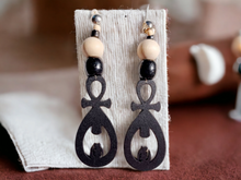 Load image into Gallery viewer, Handmade ankh clip on earrings Kargo Fresh
