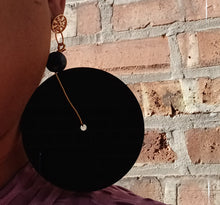 Load image into Gallery viewer, Handmade avant garde disc earrings Kargo Fresh
