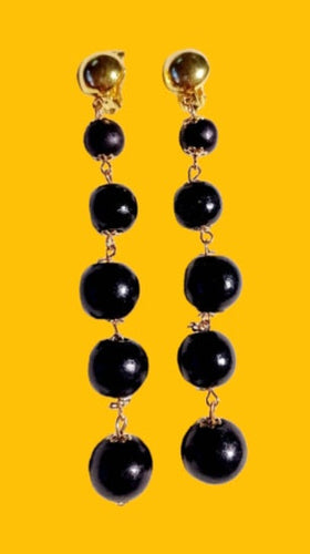 Handmade  ball Boho Clip On Earrings Kargo Fresh