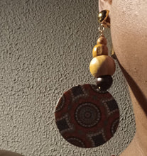 Load image into Gallery viewer, Handmade boho chic clip on earrings Kargo Fresh
