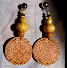Load image into Gallery viewer, Handmade boho chic clip on earrings Kargo Fresh

