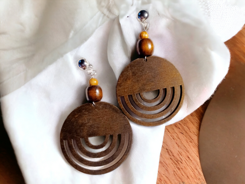 Handmade boho clip on earrings Kargo Fresh