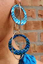 Load image into Gallery viewer, Handmade boho clip on hoops Kargo Fresh
