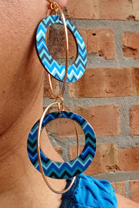 Handmade boho clip on hoops Kargo Fresh