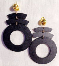 Load image into Gallery viewer, Handmade boho dangle clip on earrings Kargo Fresh
