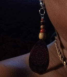 Handmade boho dangle clip on earrings Kargo Fresh