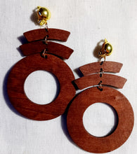 Load image into Gallery viewer, Handmade boho dangle clip on earrings Kargo Fresh
