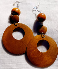 Load image into Gallery viewer, Handmade boho hoop earrings Kargo Fresh
