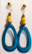 Load image into Gallery viewer, Handmade bright boho clip on earrings Kargo Fresh
