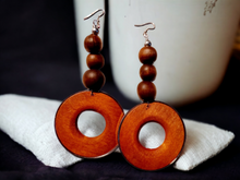 Load image into Gallery viewer, Handmade chunky boho earrings Kargo Fresh
