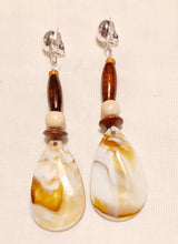 Load image into Gallery viewer, Handmade clip on boho dangle earrings Kargo Fresh
