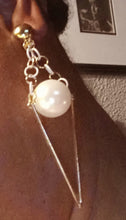 Load image into Gallery viewer, Handmade faux Pearl Clip On Earrings Kargo Fresh
