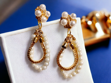 Load image into Gallery viewer, Handmade faux pearl clip on earrings Kargo Fresh
