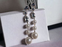 Load image into Gallery viewer, Handmade faux pearl clip ons Kargo Fresh
