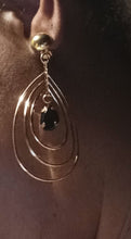 Load image into Gallery viewer, Handmade gold metal Multi Hoop Clip On Earrings Kargo Fresh

