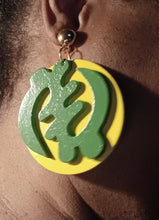 Load image into Gallery viewer, Handmade gye nyame clip on earrings Kargo Fresh
