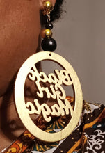 Load image into Gallery viewer, Handmade handpainted afrocentric earrings Kargo Fresh
