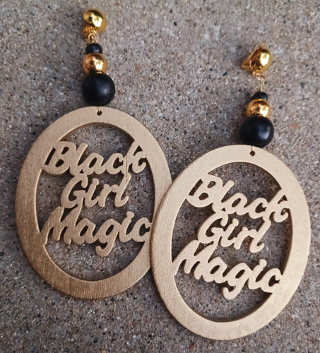 Handmade handpainted afrocentric earrings Kargo Fresh