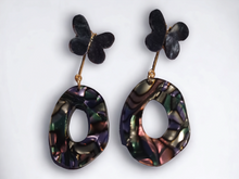 Load image into Gallery viewer, Handmade minimalist acrylic butterfly earrings Kargo Fresh
