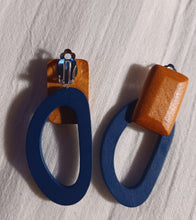 Load image into Gallery viewer, Handmade modern clip on earrings Kargo Fresh

