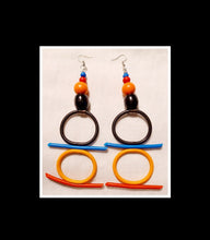 Load image into Gallery viewer, Handmade pop art earrings Kargo Fresh
