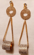 Load image into Gallery viewer, Handmade rhinestone clip on earrings Kargo Fresh
