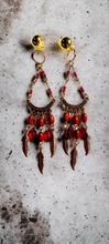 Load image into Gallery viewer, Handmade  tassel clip on earrings Kargo Fresh
