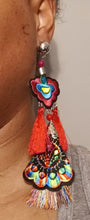 Load image into Gallery viewer, Handmade  tassel clip on earrings Kargo Fresh
