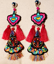 Load image into Gallery viewer, Handmade  tassel clip on earrings Kargo Fresh
