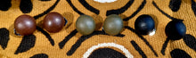 Load image into Gallery viewer, Handmade wooden clip on stud set of 3 Kargo Fresh
