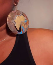 Load image into Gallery viewer, Handpainted Abstract Africa Earrings Kargo Fresh

