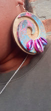 Load image into Gallery viewer, Handpainted Adinkra symbol Earrings Kargo Fresh
