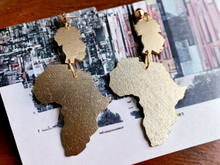 Load image into Gallery viewer, Handpainted Africa Earrings Kargo Fresh
