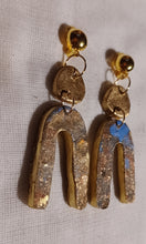 Load image into Gallery viewer, Handpainted clay clip on earrings Kargo Fresh
