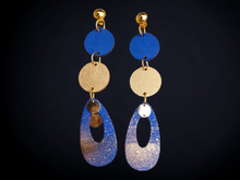 Load image into Gallery viewer, Handpainted clip on earrings Kargo Fresh
