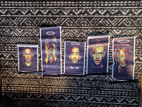 Hip hop angels poster set new Kargo Fresh