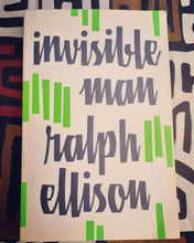 Load image into Gallery viewer, Invisible Man ; Ralph Ellison Kargo Fresh
