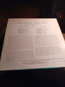 Jazz Concert West Coast Volume 1 Used Vinyl Record Dexter Gordon various MINT Kargo Fresh