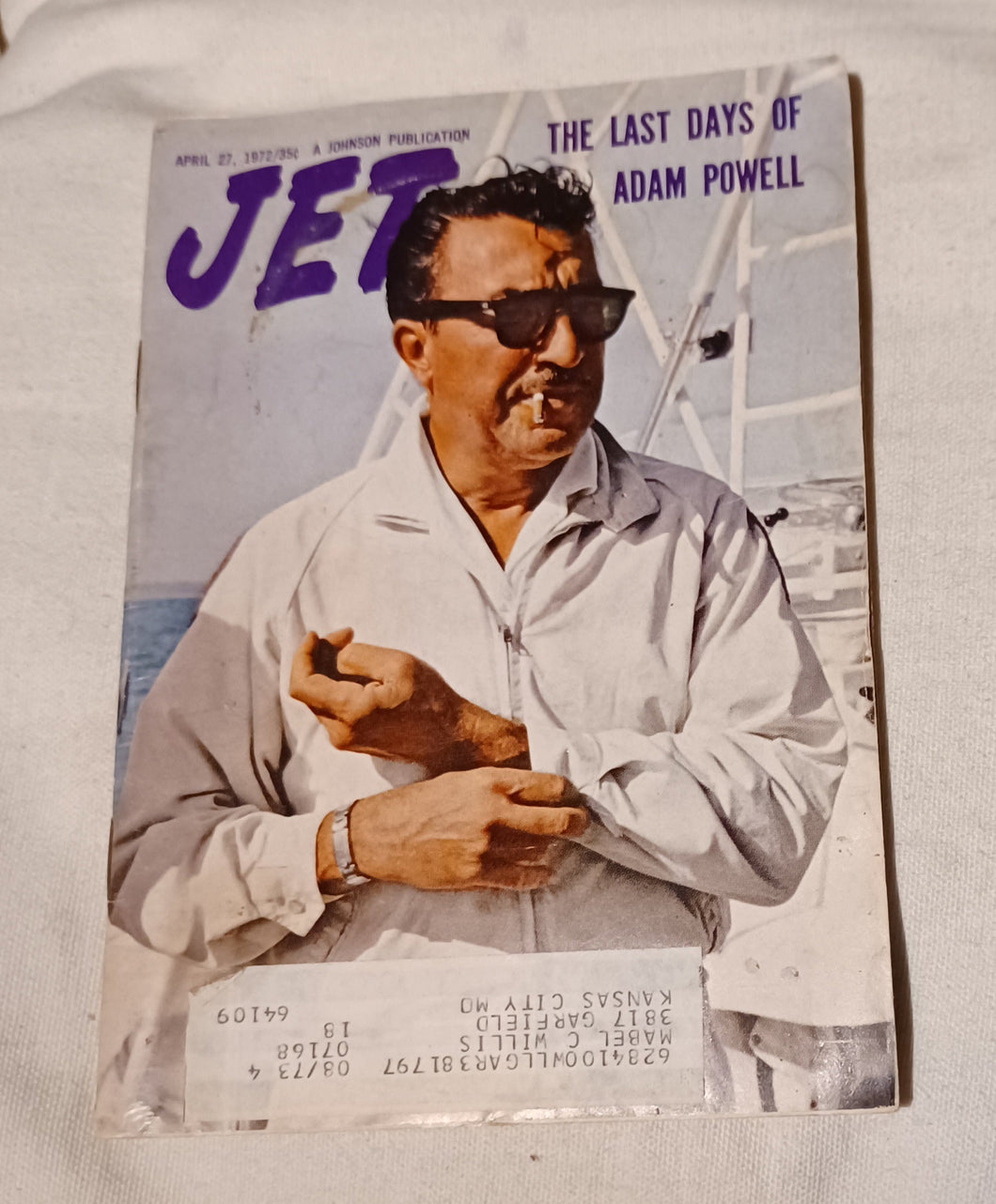 Jet Magazine ;  April , 1972 Kargo Fresh