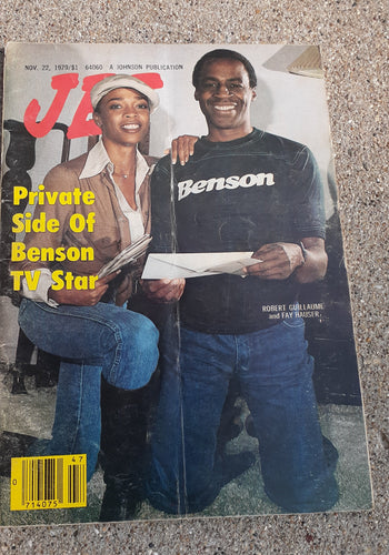 Jet Magazine ;  November 1979 Kargo Fresh