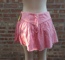 Load image into Gallery viewer, Joie Rare Pink Linen Mini Skirt Size 2 Kargo Fresh
