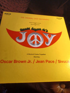 Joy Musical Original Cast Recording Oscar Brown Vinyl Record RCA Mint Kargo Fresh